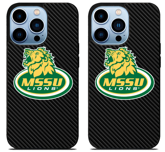 Missouri Southern Lions Carbon iPhone 15 Pro | iPhone 15 Pro Max Case