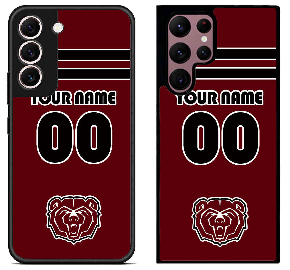 Custom Personalized Missouri State Bears Samsung Galaxy S22 | S22+ | S22 Ultra Case