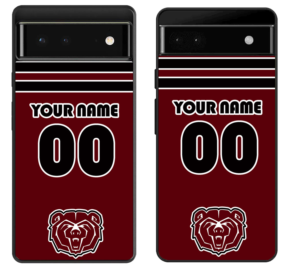 Custom Personalized Missouri State Bears Google Pixel 6 | 6A | 6 Pro Case