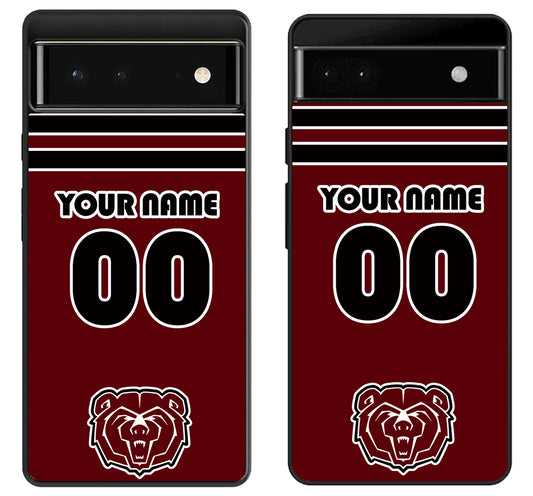 Custom Personalized Missouri State Bears Google Pixel 6 | 6A | 6 Pro Case