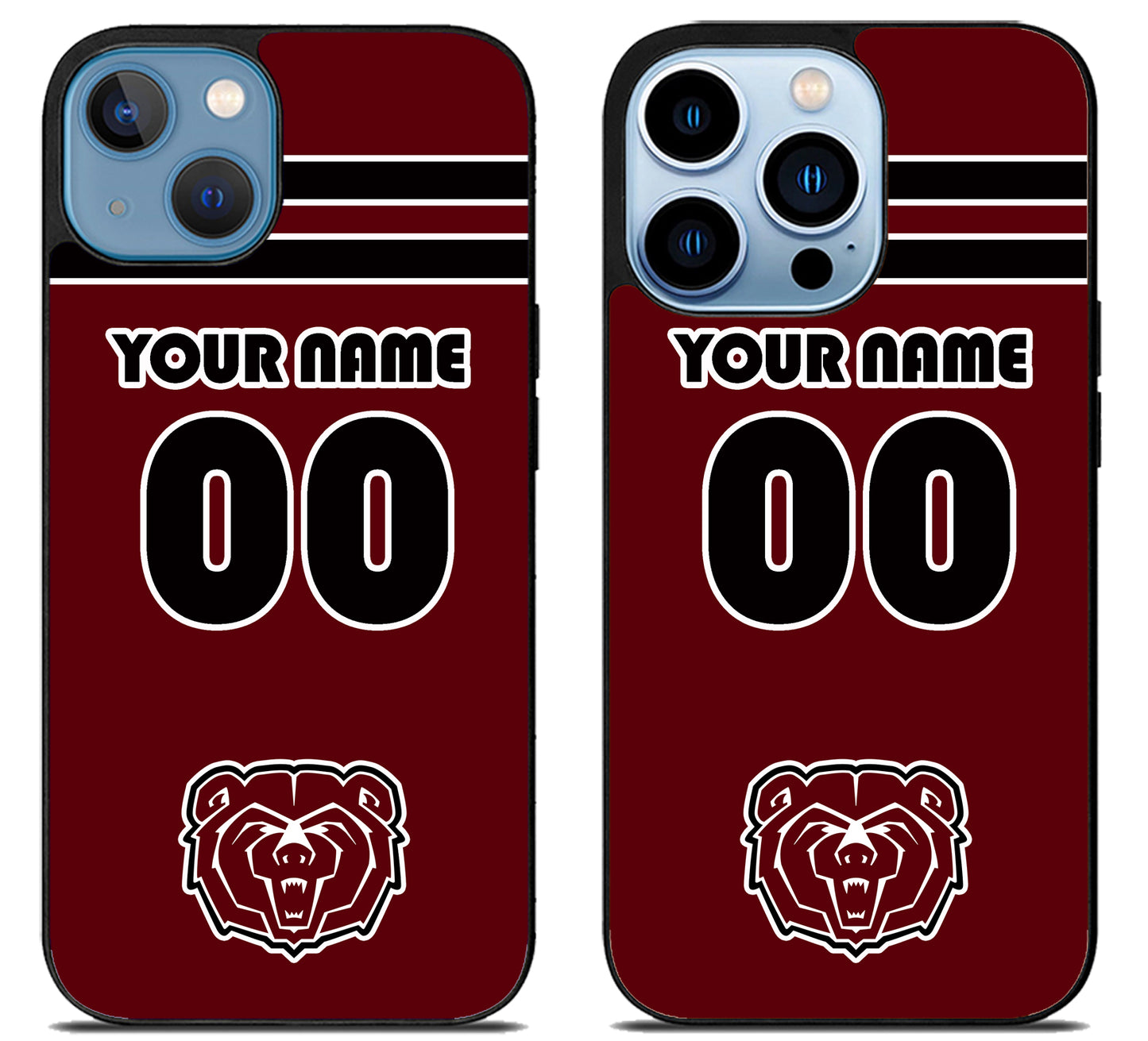 Custom Personalized Missouri State Bears iPhone 13 | 13 Mini | 13 Pro | 13 Pro Max Case