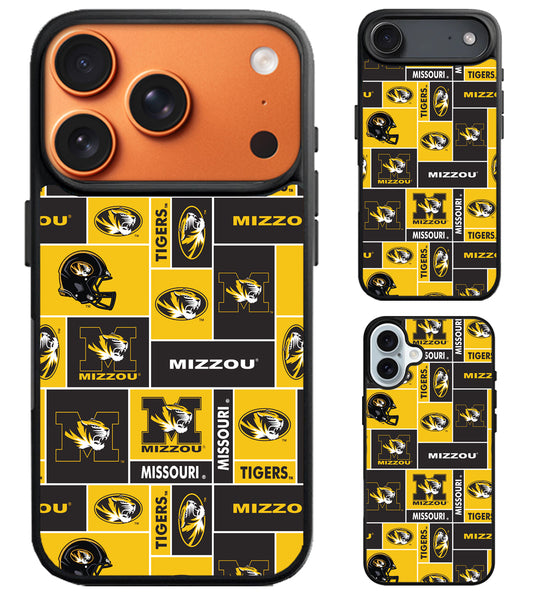 Missouri Tigers Collage iPhone Air | iPhone 17 | 17 Pro | 17 Pro Max Case