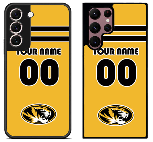 Custom Personalized Missouri Tigers Samsung Galaxy S22 | S22+ | S22 Ultra Case