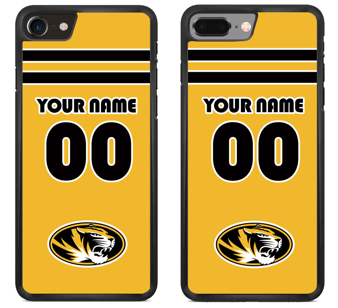 Custom Personalized Missouri Tigers iPhone 8 | 8 Plus Case