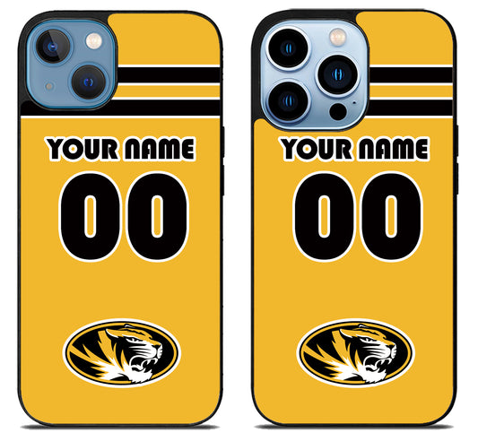 Custom Personalized Missouri Tigers iPhone 13 | 13 Mini | 13 Pro | 13 Pro Max Case