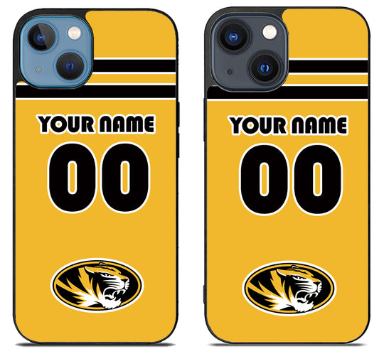 Custom Personalized Missouri Tigers iPhone 15 | iPhone 15 Plus Case