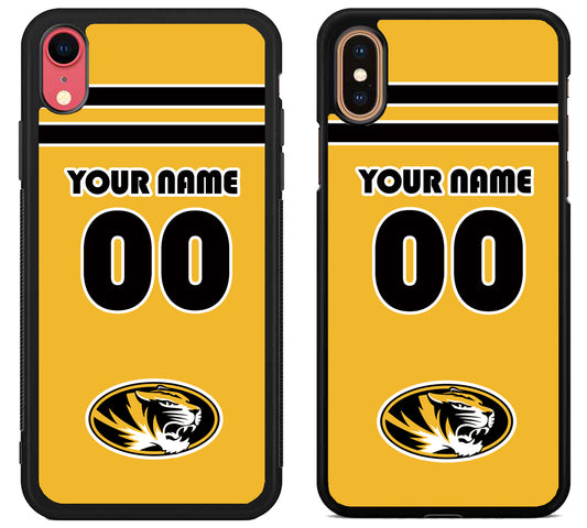 Custom Personalized Missouri Tigers iPhone X | Xs | Xr | Xs Max Case