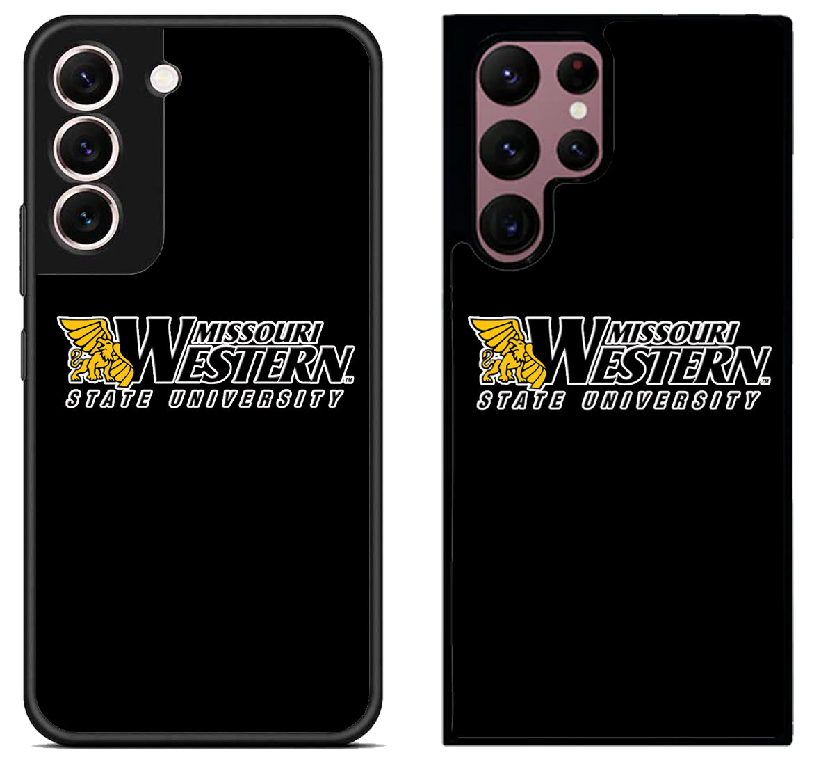 Missouri Western State University Black Samsung Galaxy S22 | S22+ | S22 Ultra Case