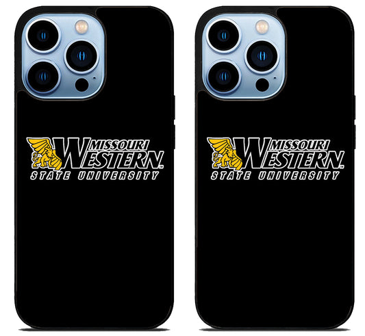 Missouri Western State University Black iPhone 15 Pro | iPhone 15 Pro Max Case