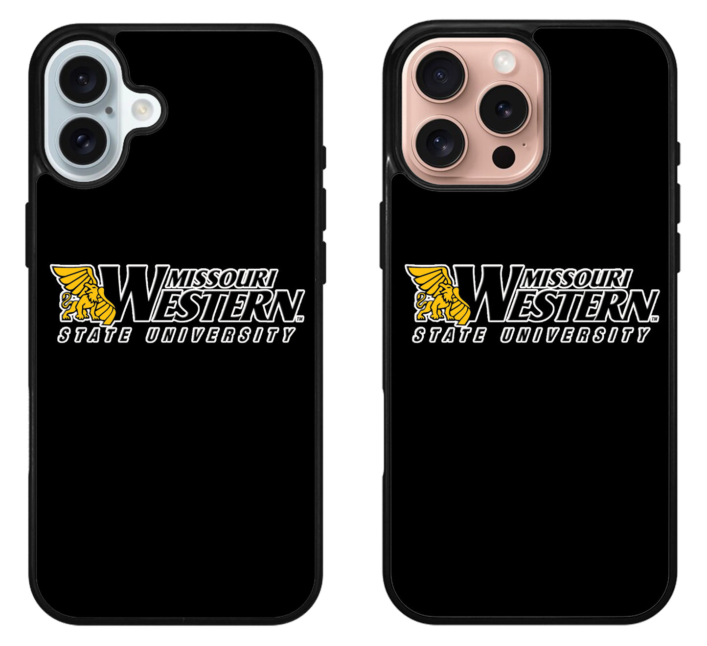 Missouri Western State University Black iPhone 16 | 16 Plus | 16 Pro | 16 Pro Max Case