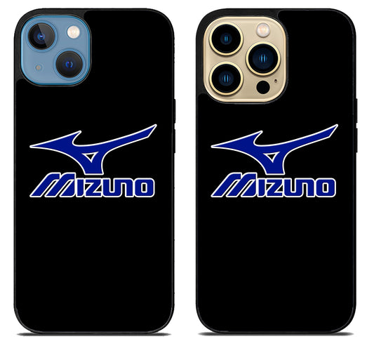 Mizuno Logo Black iPhone 14 | 14 Plus | 14 Pro | 14 Pro Max Case