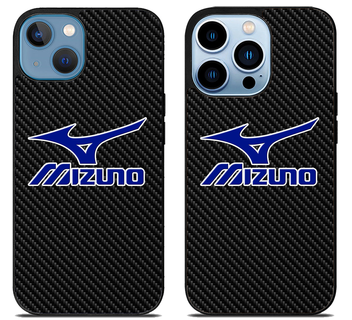 Mizuno Logo Carbon iPhone 13 | 13 Mini | 13 Pro | 13 Pro Max Case