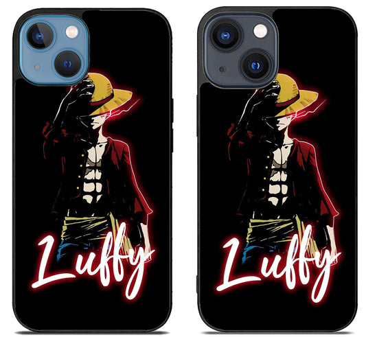 Monkey D luffy One Piece Black iPhone 15 | iPhone 15 Plus Case