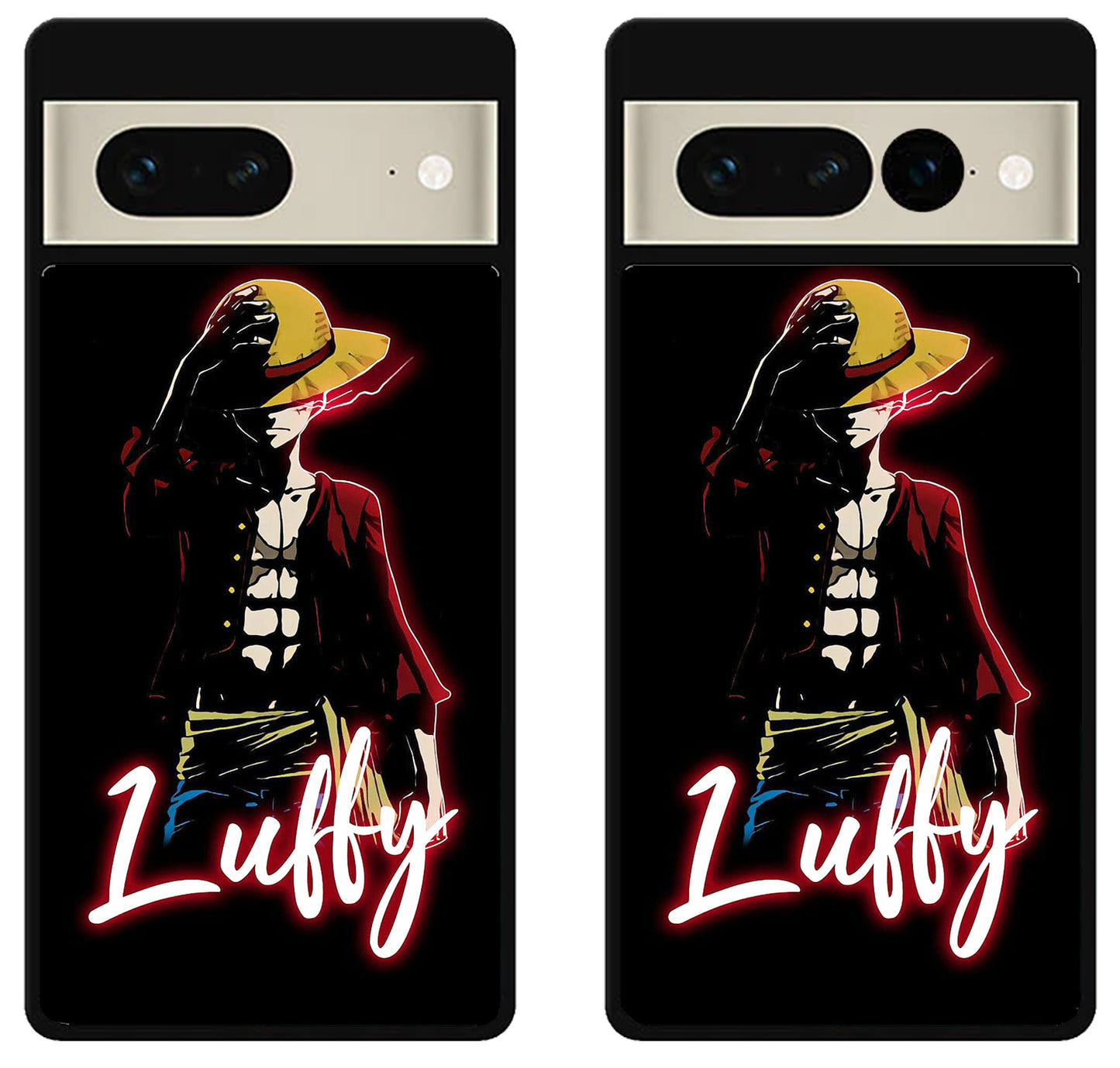 Monkey D luffy One Piece Black Black Google Pixel 7 | 7 Pro Case