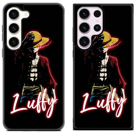 Monkey D luffy One Piece Black Samsung Galaxy S23 | S23+ | S23 Ultra Case