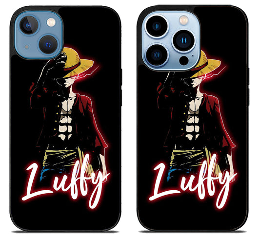 Monkey D luffy One Piece Black iPhone 13 | 13 Mini | 13 Pro | 13 Pro Max Case