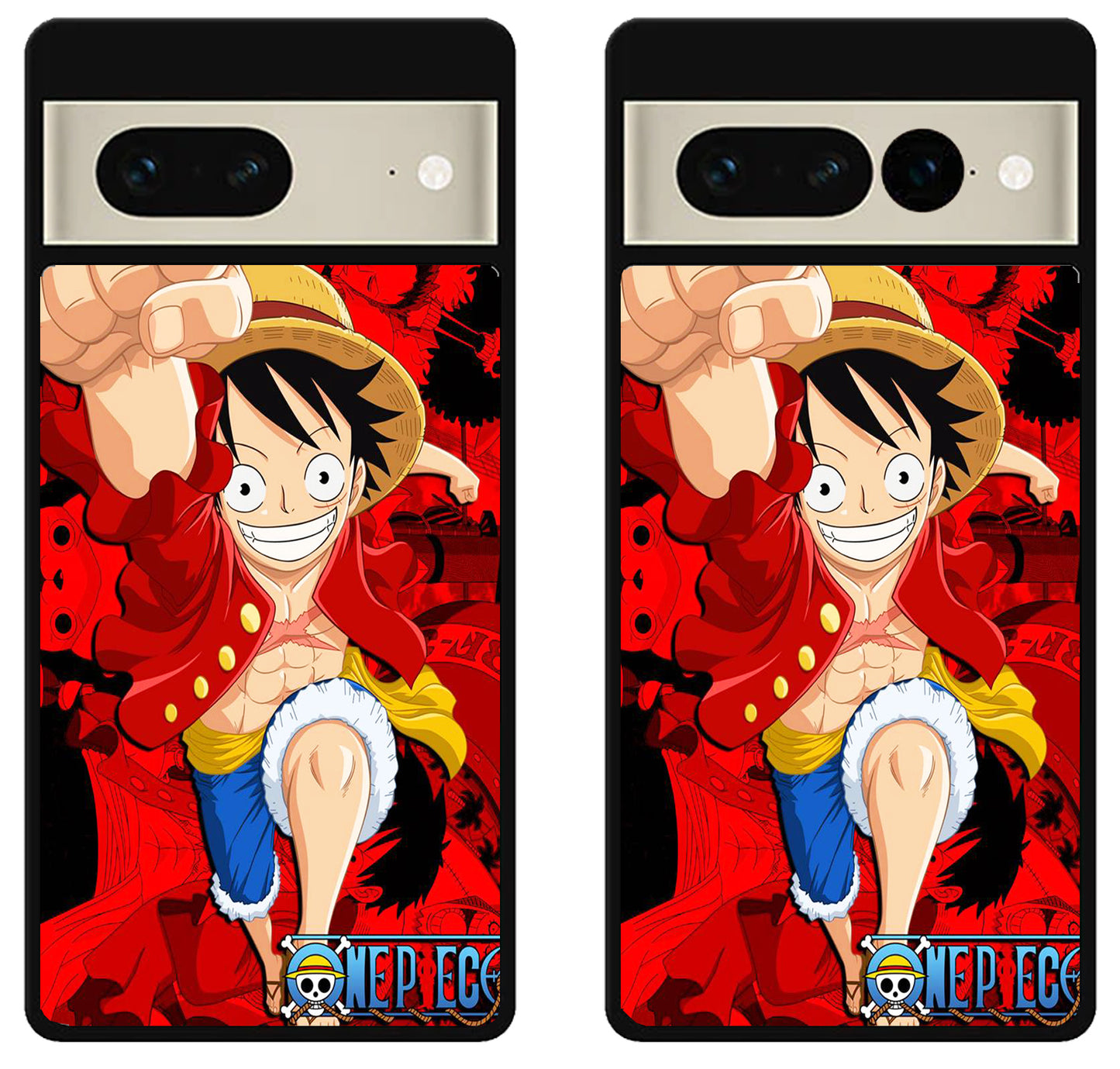 Monkey D luffy One Piece Collage Google Pixel 7 | 7 Pro Case