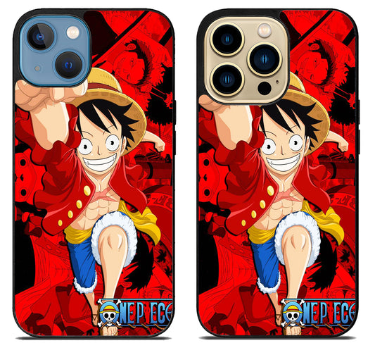Monkey D luffy One Piece Collage iPhone 14 | 14 Plus | 14 Pro | 14 Pro Max Case