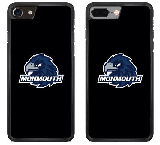 Monmouth Hawks Black iPhone 8 | 8 Plus Case