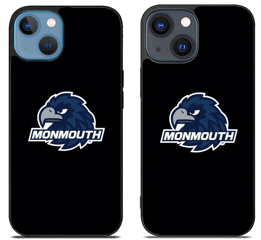 Monmouth Hawks Black iPhone 15 | iPhone 15 Plus Case