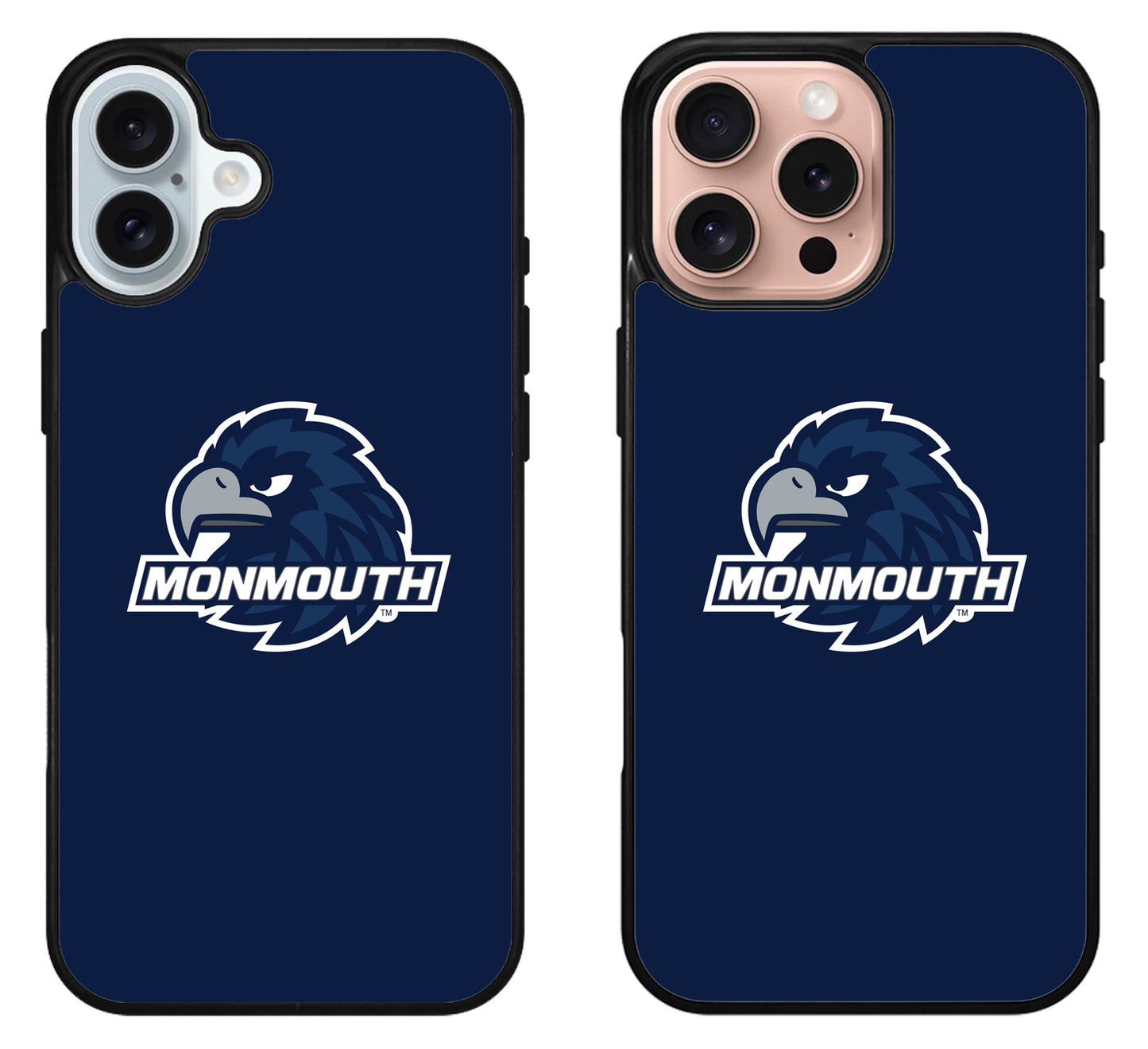 Monmouth Hawks Logo iPhone 16 | 16 Plus | 16 Pro | 16 Pro Max Case