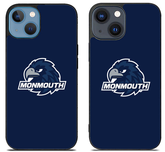 Monmouth Hawks Logo iPhone 15 | iPhone 15 Plus Case
