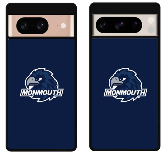 Monmouth Hawks Logo Google Pixel 8 | 8 Pro Case