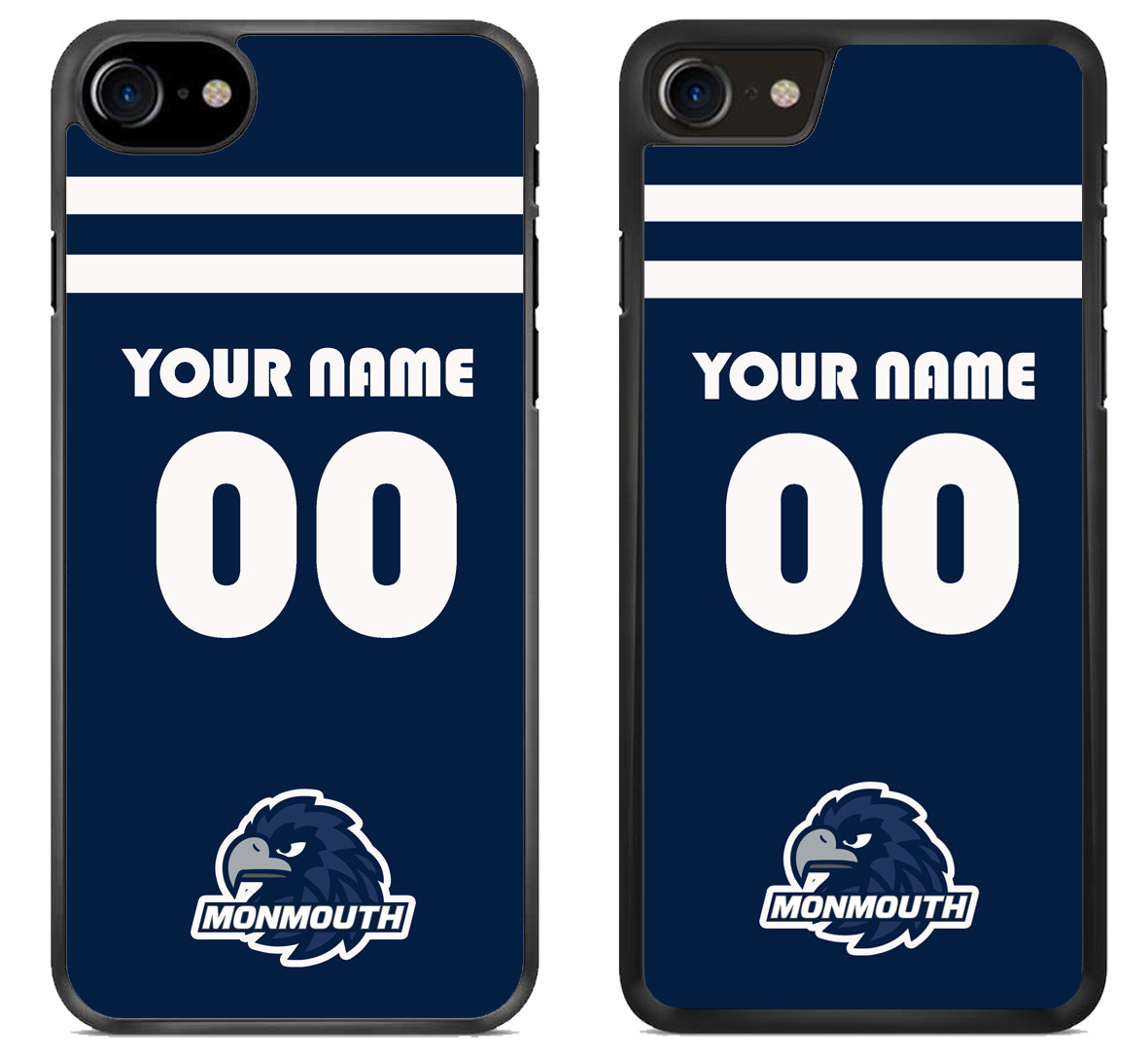 Custom Personalized Monmouth Hawks iPhone SE 2020 | iPhone SE 2022 Case