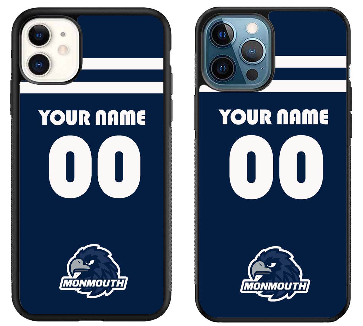 Custom Personalized Monmouth Hawks iPhone 11 | 11 Pro | 11 Pro Max Case