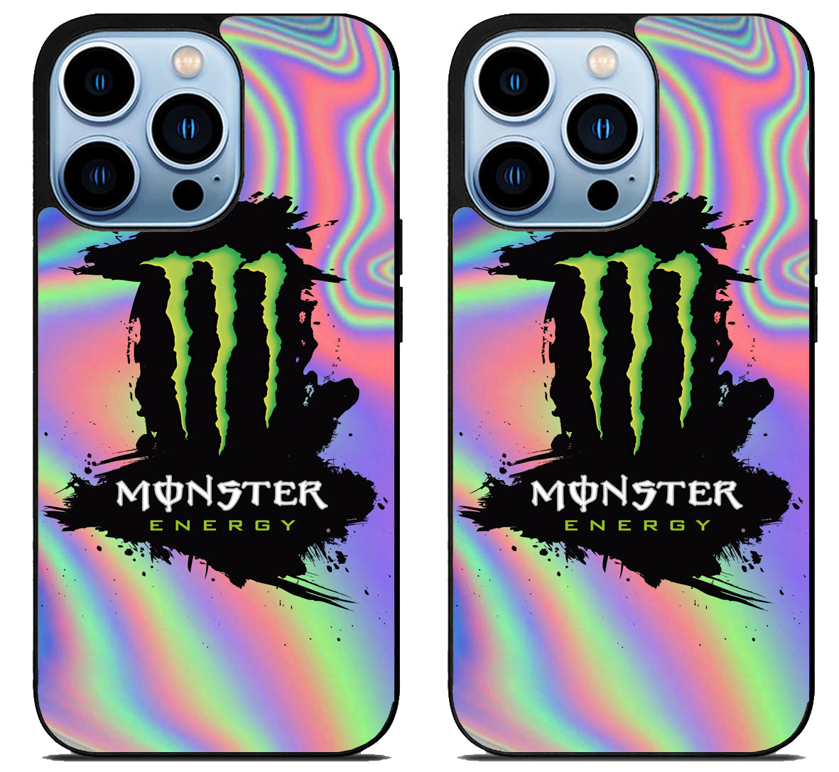 Monster Energy Holographic iPhone 15 Pro | iPhone 15 Pro Max Case