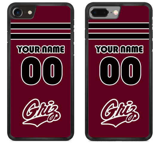 Custom Personalized Montana Grizzlies iPhone 8 | 8 Plus Case