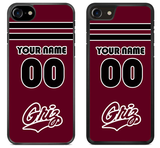 Custom Personalized Montana Grizzlies iPhone SE 2020 | iPhone SE 2022 Case