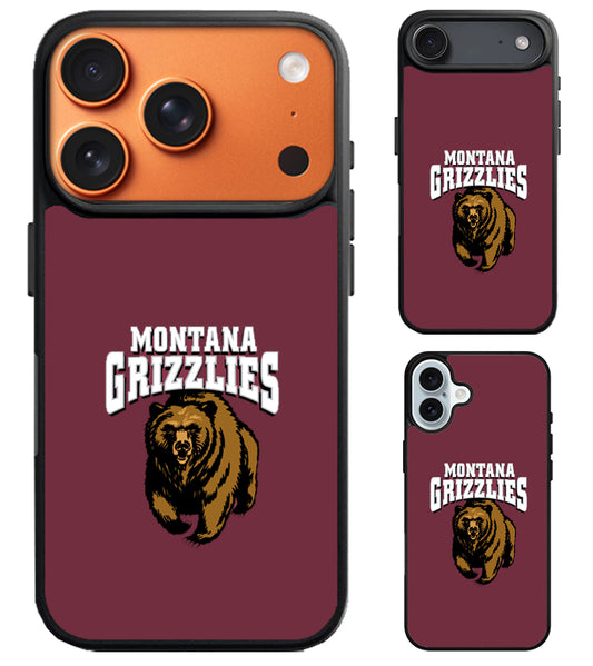 Montana Grizzlies iPhone Air | iPhone 17 | 17 Pro | 17 Pro Max Case