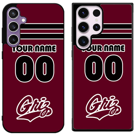 Custom Personalized Montana Grizzlies Samsung Galaxy S24 | S24+ | S24 Ultra Case