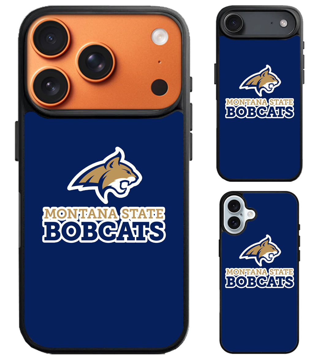Montana State Bobcats Blue iPhone Air | iPhone 17 | 17 Pro | 17 Pro Max Case