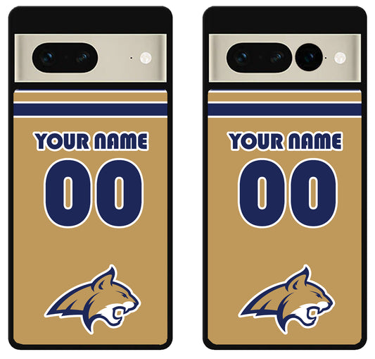 Custom Personalized Montana State Bobcats Google Pixel 7 | 7 Pro Case