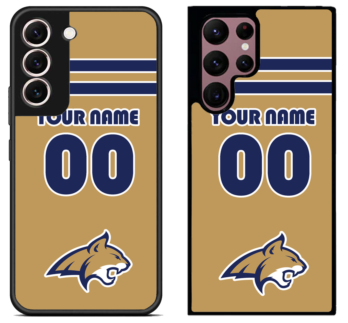 Custom Personalized Montana State Bobcats Samsung Galaxy S22 | S22+ | S22 Ultra Case