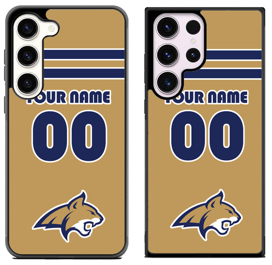 Custom Personalized Montana State Bobcats Samsung Galaxy S23 | S23+ | S23 Ultra Case