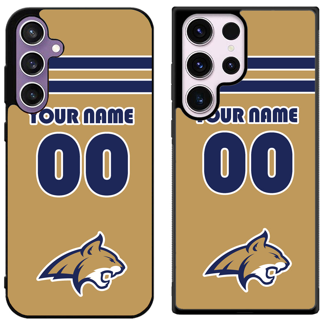 Custom Personalized Montana State Bobcats Samsung Galaxy S24 | S24+ | S24 Ultra Case