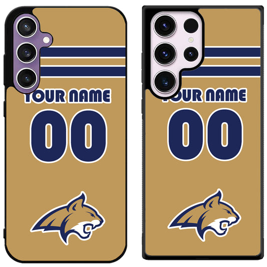Custom Personalized Montana State Bobcats Samsung Galaxy S24 | S24+ | S24 Ultra Case