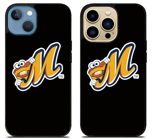 Montgomery Biscuits Cover iPhone 14 | 14 Plus | 14 Pro | 14 Pro Max Case