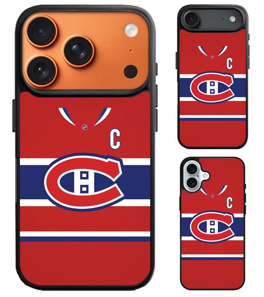Montreal Canadiens Stylish iPhone Air | iPhone 17 | 17 Pro | 17 Pro Max Case
