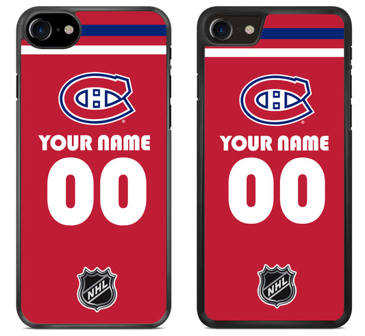 Custom Personalized Montreal Canadiens NHL iPhone SE 2020 | iPhone SE 2022 Case