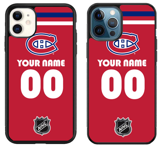 Custom Personalized Montreal Canadiens NHL iPhone 11 | 11 Pro | 11 Pro Max Case