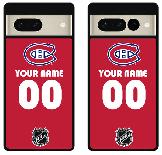Custom Personalized Montreal Canadiens NHL Google Pixel 7 | 7 Pro Case