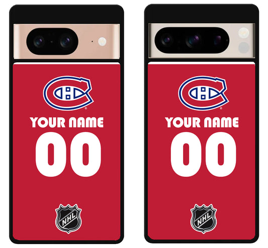 Custom Personalized Montreal Canadiens NHL Google Pixel 8 | 8 Pro Case