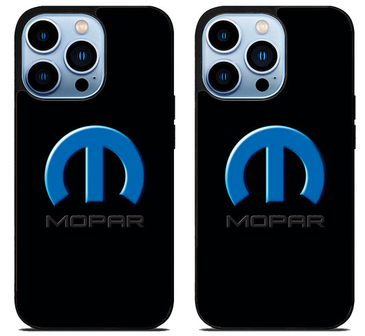 Mopar Logo Black iPhone 15 Pro | iPhone 15 Pro Max Case