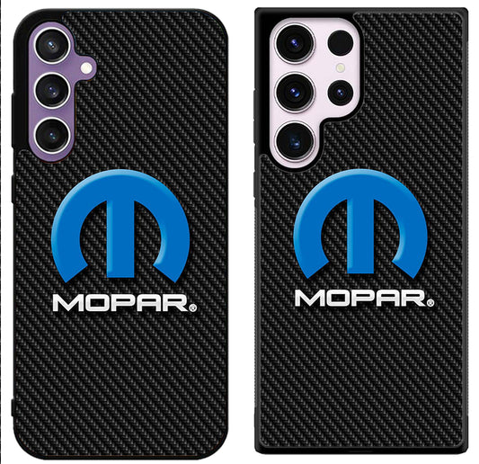 Mopar Logo Carbon Samsung Galaxy S24 | S24+ | S24 Ultra Case