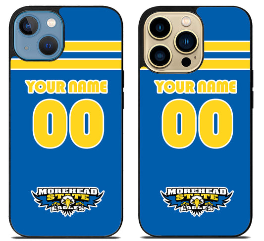 Custom Personalized Morehead State Eagles iPhone 14 | 14 Plus | 14 Pro | 14 Pro Max Case