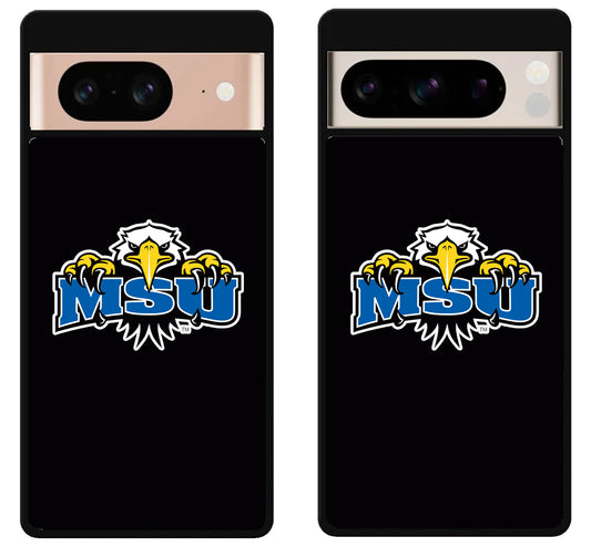 Morehead State Eagles Black Google Pixel 8 | 8 Pro Case